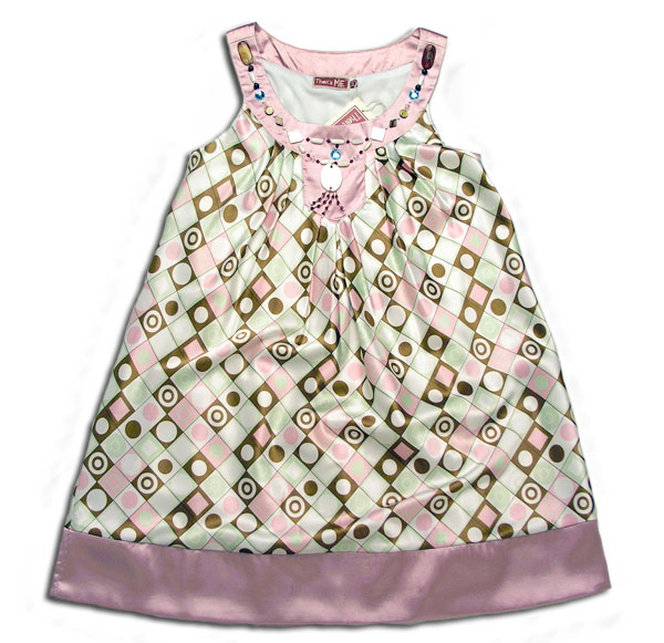 【子供服】虹の旅 貝殻の飾りが素敵ワンピースドレス(濠Me)<BR> 【子供服】虹の旅 貝殻の飾りが素敵ワンピースドレス(濠Me)<BR>