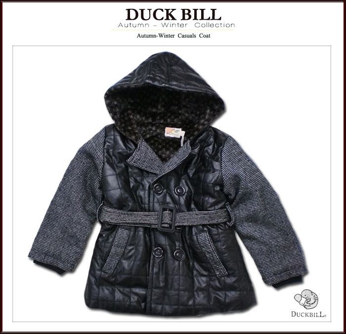 【子供服】【NEW】フェイクレザーのフォーマルに映えるカッコイイコート(濠Du) 【子供服】【NEW】フェイクレザーのフォーマルに映えるカッコイイコート(濠Du)
